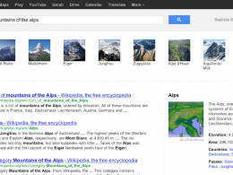 Google Knowledge Graph : Carrousel