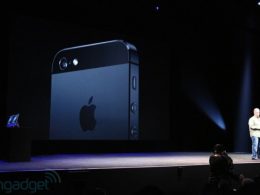iPhone 5 : Vue arrière