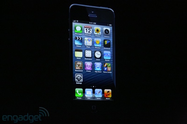 iPhone 5 : Vue devant