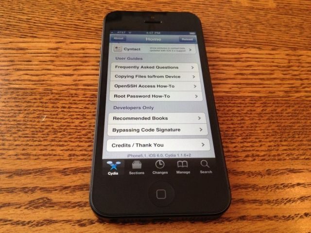 iPhone 5 : Jailbreak