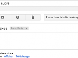 Gmail : Recherche dans les pièces jointes