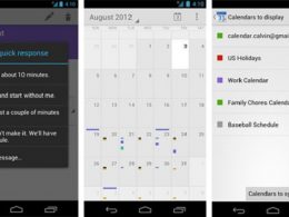 Android : Application Google Calendrier