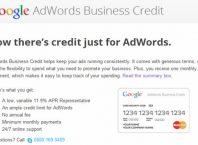 Google Adwords : Cartes de crédit