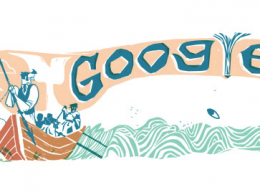 Google : Doodle Herman Melville & Moby-Dick
