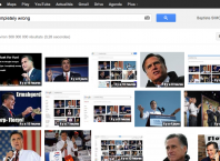 Google Images : Mitt Romney sur la requête "completely wrong"