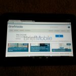 Google Nexus 10 : Navigateur