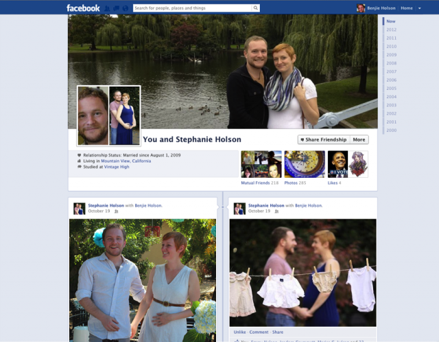 Facebook : Liens d'amitié