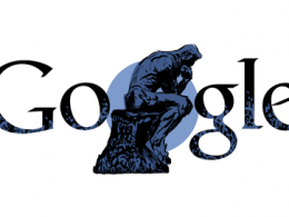 Google : Doodle Auguste Rodin