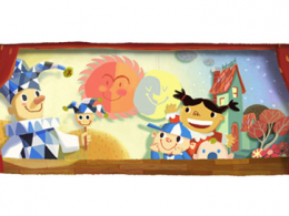 Google : Doodle de la journée mondiale de l'enfance