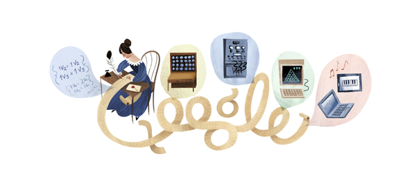 Google : Doodle Ada Lovelace