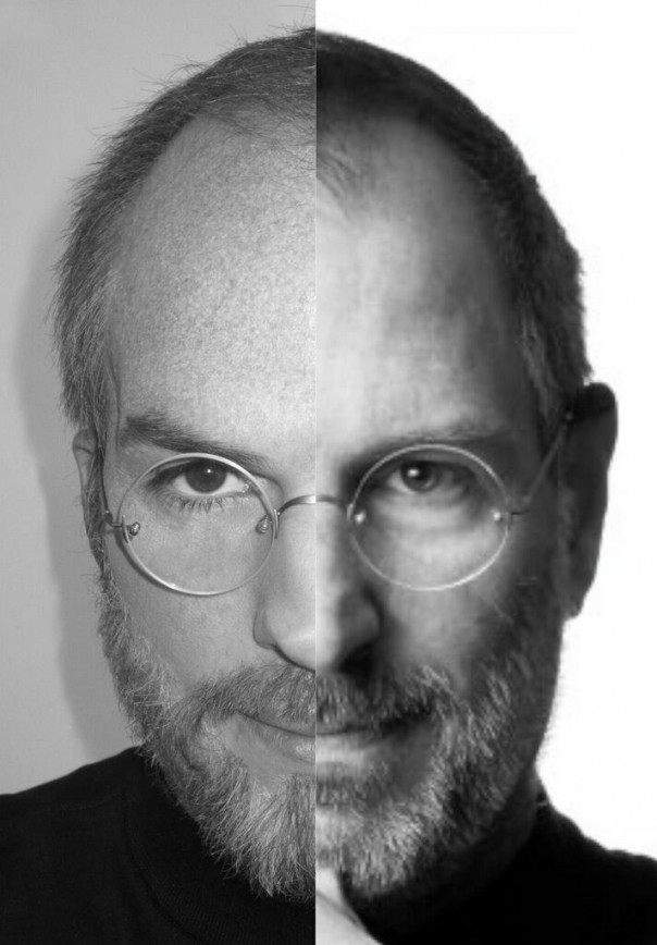 Steve Jobs & Ashton Kutcher