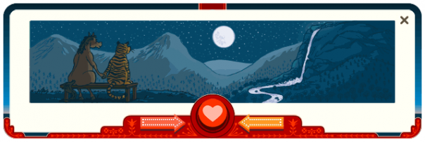 Google : Doodle George Ferris & Saint Valentin