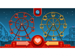 Google : Doodle George Ferris & Saint Valentin