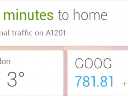 Google Now : Widget