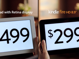 iPad Retina vs Kindle Fire HD