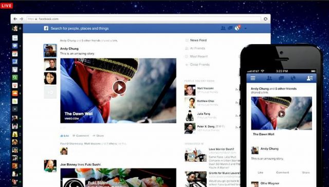 Facebook : Nouveau design