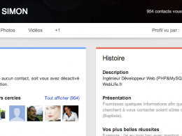 Google+ : Nouveau design