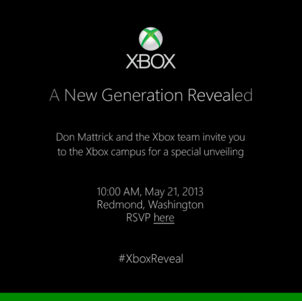 Xbox : Invitation conférence de presse