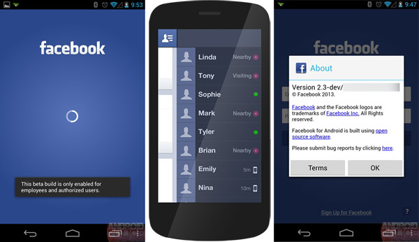 Facebook Home : Android