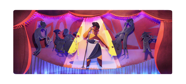 Google : Doodle Ella Fitzgerald