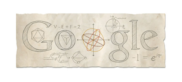 Google : Doodle Leonhard Euler