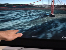 Google Earth : Leap Motion