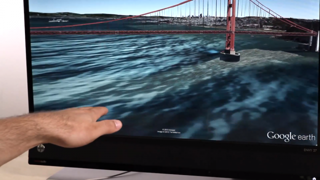 Google Earth : Leap Motion