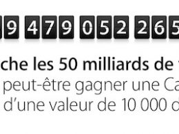 App Store : 50 milliards téléchargement