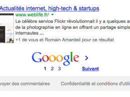 Google : Commande site - 3 pages de résultats