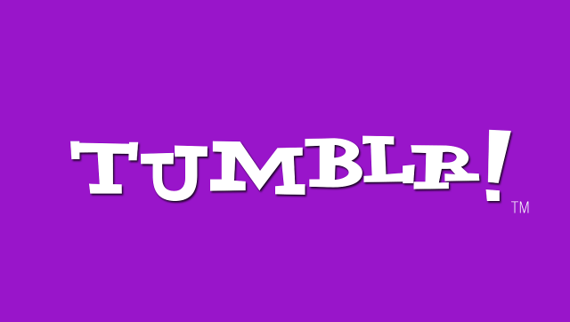 Logo Tumblr en mode Yahoo!