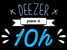 Deezer : 10h de limitation d'écoute