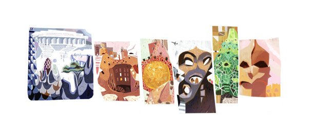 Google : Doodle Antoni Gaudi