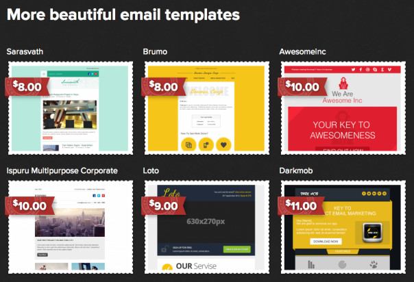 Stamplia : Templates email