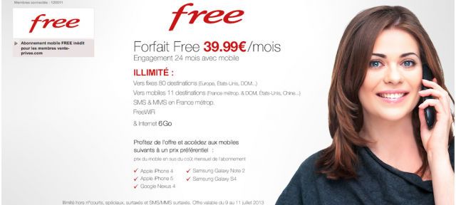 Free & Vente Privée