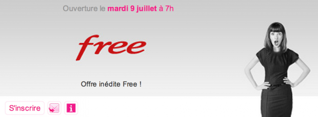 Free : Vente privée