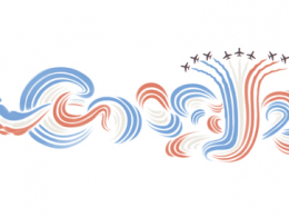 Google : Doodle 14 juillet - Fête nationale francaise