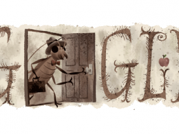 Google : Doodle Franz Kafka