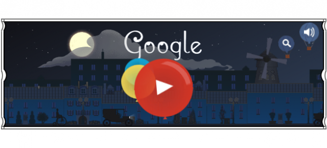 Google : Doodle Claude Debussy