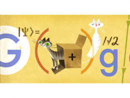 Google : Doodle Erwin Schrödinger