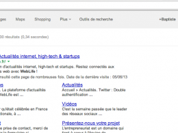 Google : Nouvelle interface utilisateur