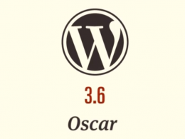 Logo WordPress 3.6 Oscar
