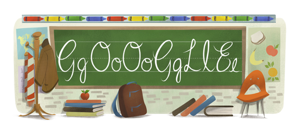 Google : Doodle Rentrée des classes