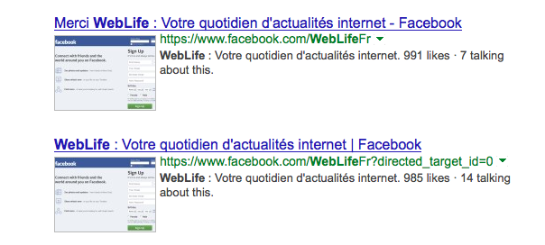 Google : Titre de snippet dans les SERPS