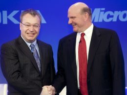 Stephen Elop & Steve Ballmer