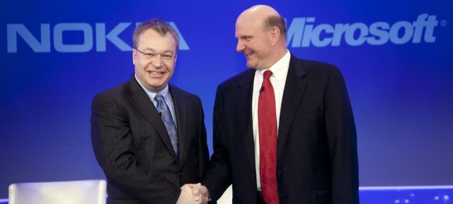 Stephen Elop & Steve Ballmer