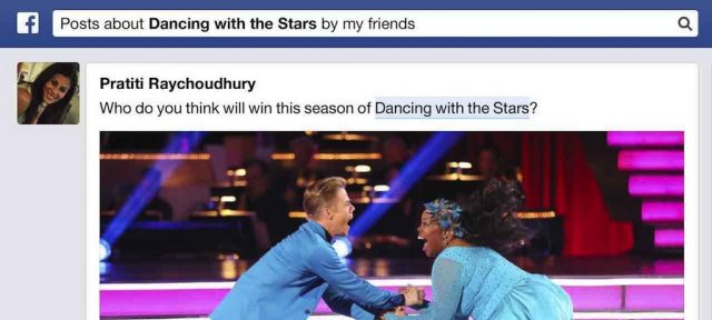 Facebook Graph Search : Posts