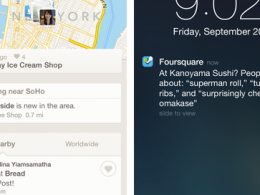 Foursquare : Nouvelle application mobile
