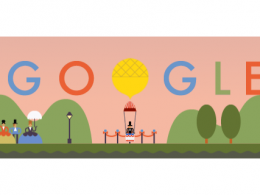 Google : Doodle André-Jacques Garnerin