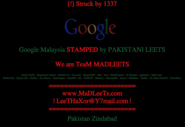 Google Malaisie