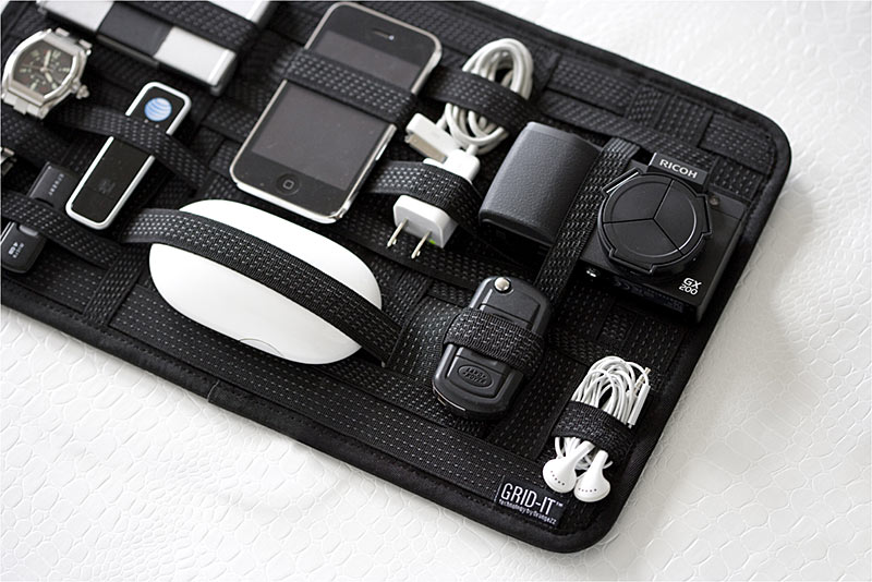 GRID IT! The Ultimate Bag Organer - Système de rangement pour iPad noir (moyen